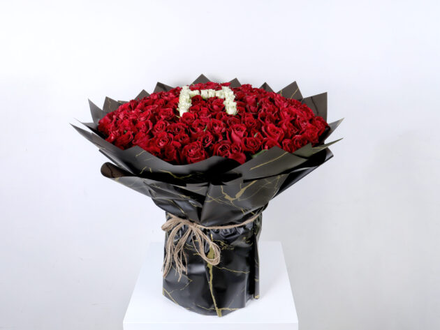 Red passion bouquet