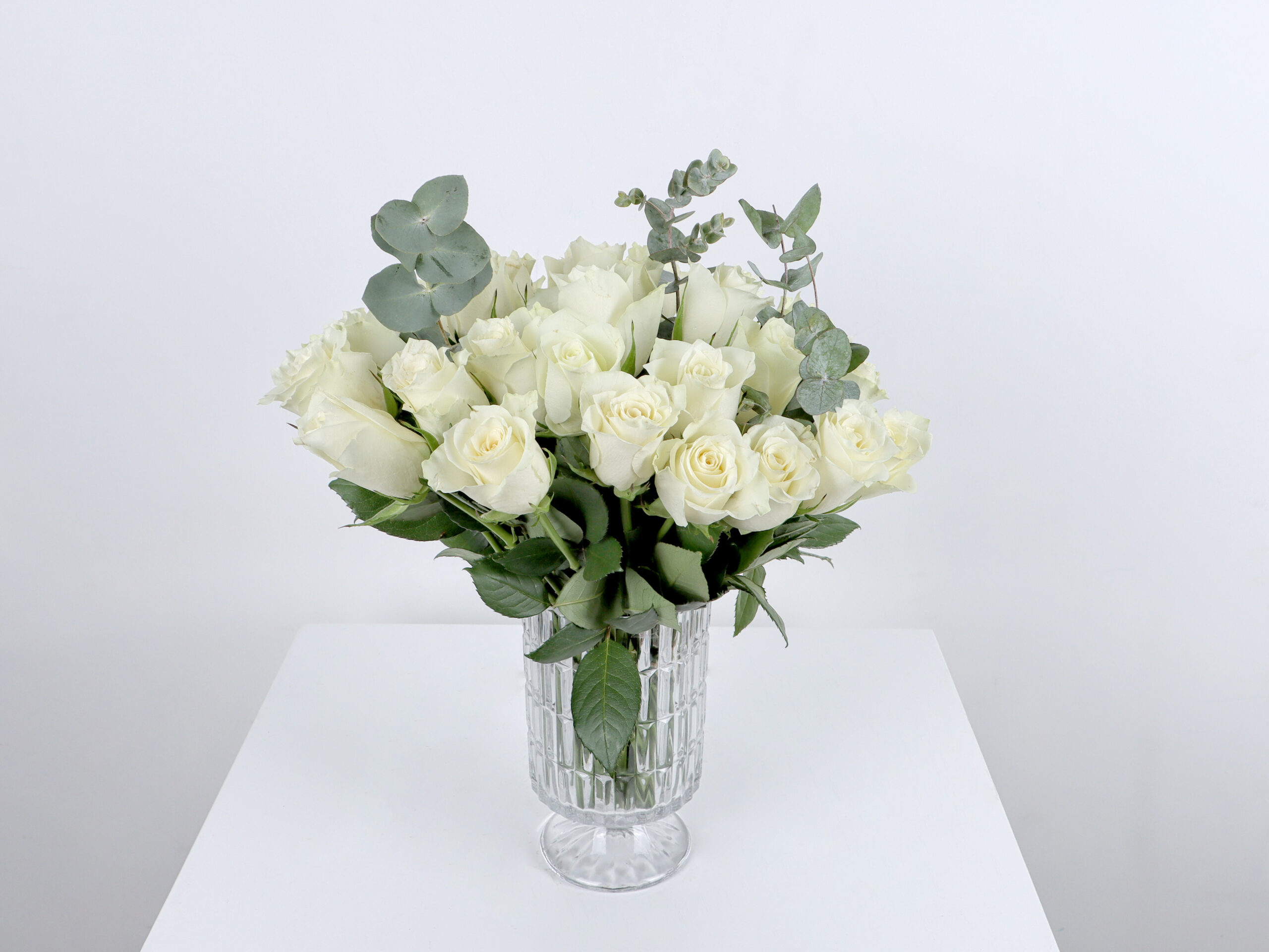 White vase