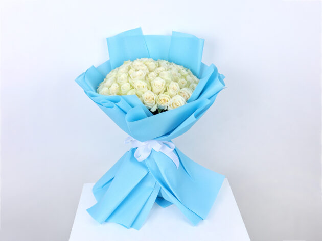 White bride's bouquet
