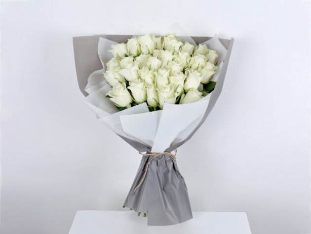 Arranged White Flower Bouquet AB