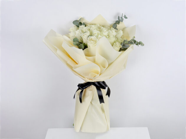 White gold bouquet