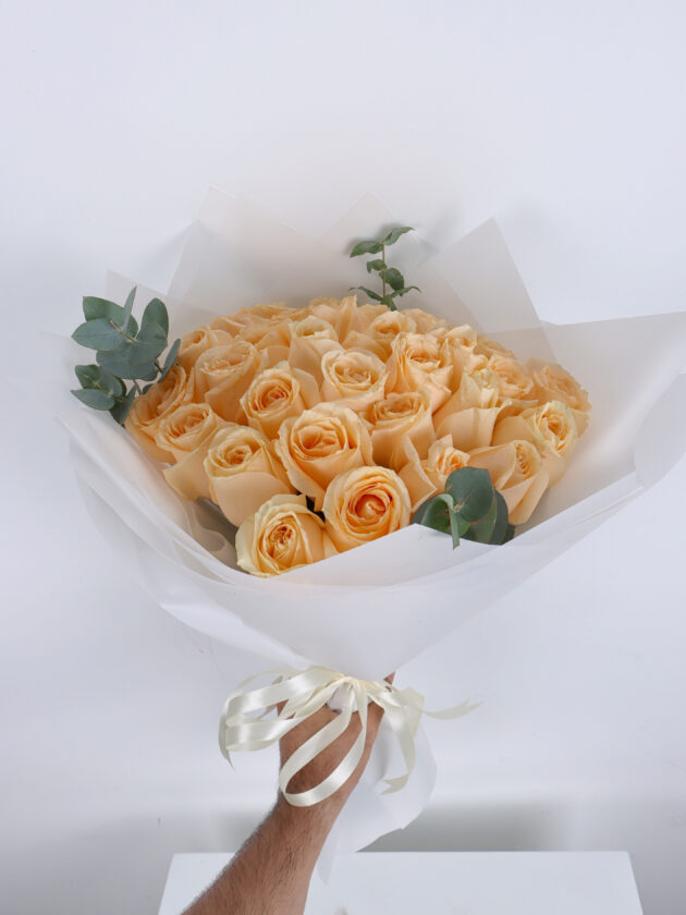 Peach Roses  W - Image 2