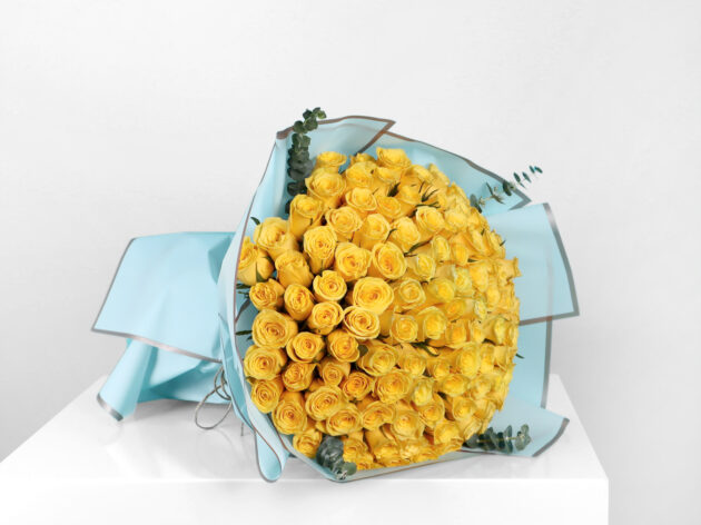 Yellow love bouquet