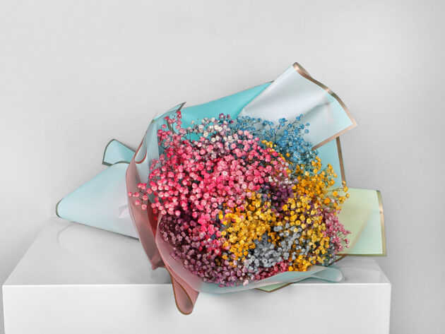 Gypsum In Mixed Colors Beautifully Arranged