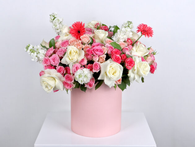 Huge pink luxury box